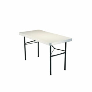 BORD, vit plast 122x60 cm