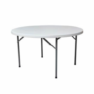 TABLE, gray plastic Ø160 cm