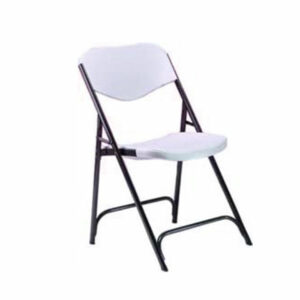 STOL, gråvitplast fällbar