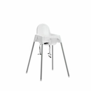 CHILD'S CHAIR, white plastic