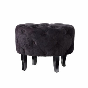 PALL, Svart sammet, Ø60 cm