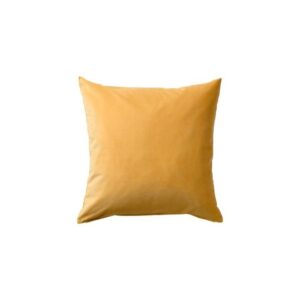 KUDDE, Senapsgul sammet, 50x50cm