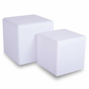 PALL/BORD, Med belysning i olika färger 35x35cm