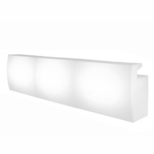 BARDISK, Igloo vit med belysning 140x75H108 cm