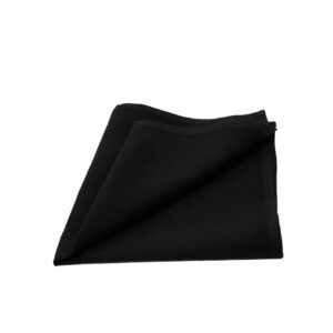 Linen cloth, black 195x195 cm