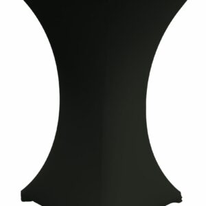 TABLE COVER, elastic black Ø60 cm