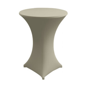 STÅBORDSDUK, elastisk grå/grön Ø60 cm