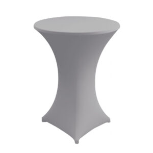 STÅBORDSDUK, elastisk metallic Ø60 cm