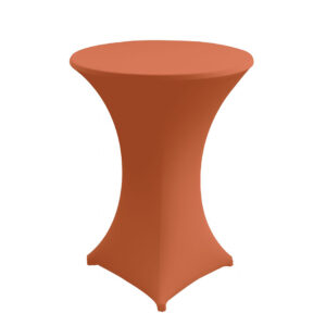 STÅBORDSDUK, elastisk orange Ø60 cm