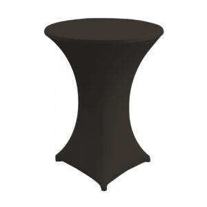 STÅBORDSDUK, elastisk mörkbrun Ø60 cm