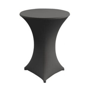 STÅBORDSDUK, elastisk antracit Ø60 cm