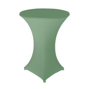 STÅBORDSDUK, elastisk grön Ø60 cm
