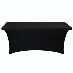 TABLE COVER, elastic black 183x76 cm