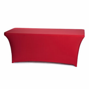 TABLE COVER, elastic red 183x76 cm