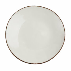 TALLRIK, Fortuna beige flat Ø22,5 cm