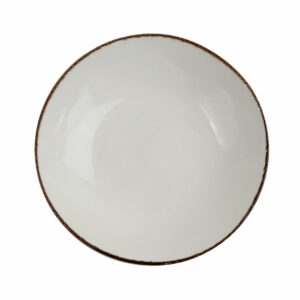 TALLRIK, Fortuna beige djup Ø22,5 cm