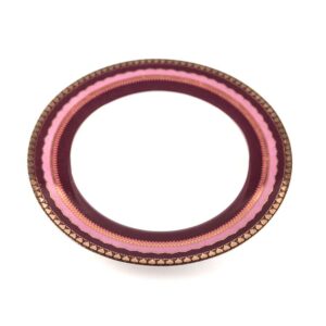 TALLRIK, Oriental vinröd 26 cm