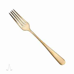 FÖRRÄTTSGAFFEL, Guld, 20cm