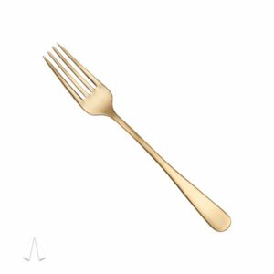 DESSERTGAFFEL, Guld, 17cm