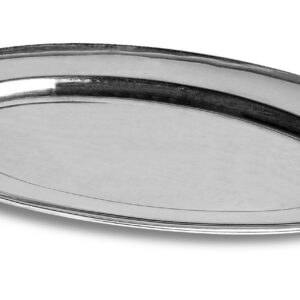 PLATING TRAY, stainless steel 48x31 cm