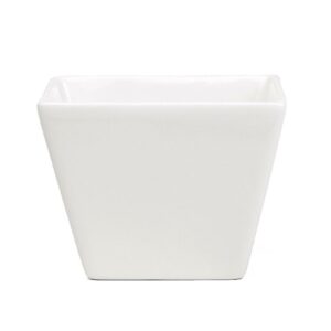 Skål, porslin kvadratisk 7,5x5,5 cm 18 cl