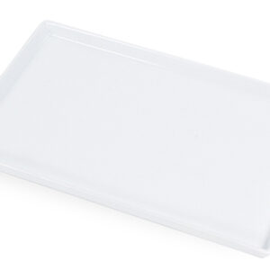 PLATE, porcelain 33x21 cm