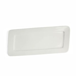 PLATE, porcelain 46x19 cm