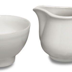 SUGAR BOWL AND CREAM JUG