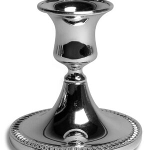 LJUSSTAKE, silver 6 cm