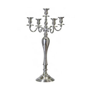 KANDELABER, silver 5-armad 75 cm