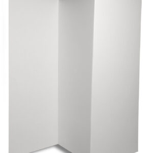 VIKSKÄRM, vit papp (H:2m, B:3m)