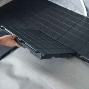 Plastgolv grått, inkl montage (per kvm)