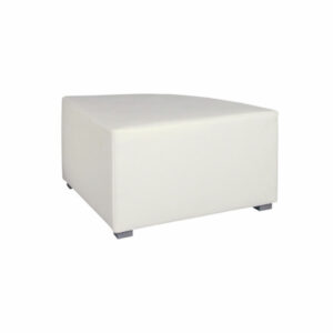 PALL ¼ CIRKEL, Hollywood vit 70x70 cm