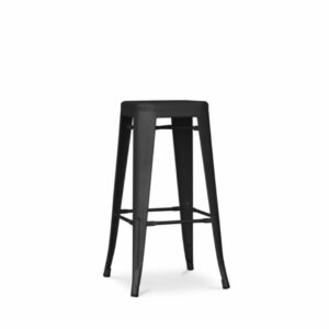 BARSTOL, Tolix, svart