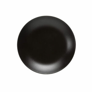 TALLRIK, RAK Volcano svart (halvdjup) Ø26 cm